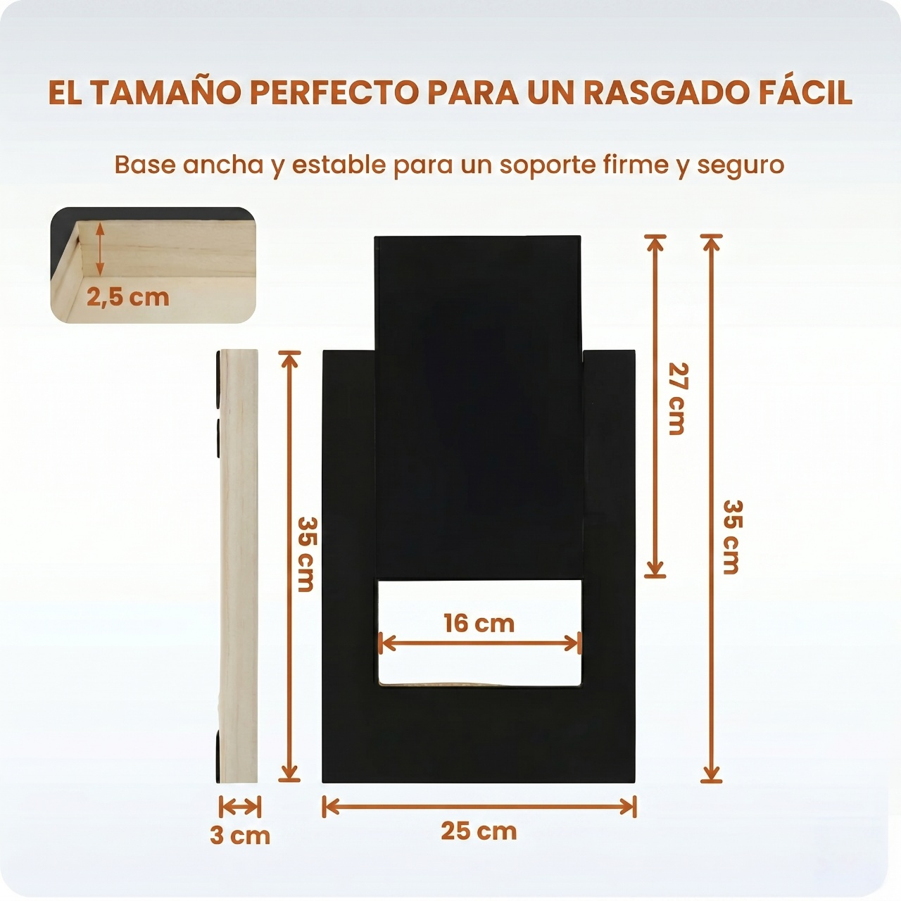 PatitaPlay™ | Tablero Rascador